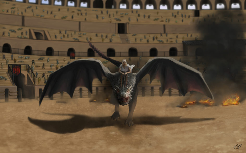 daenerys_and_drogon_by_kerim_b-d8yyhmw